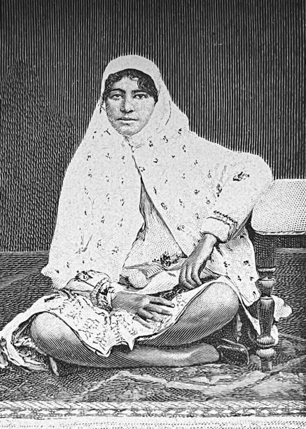 istock Persia, woman in home dress 1329549612