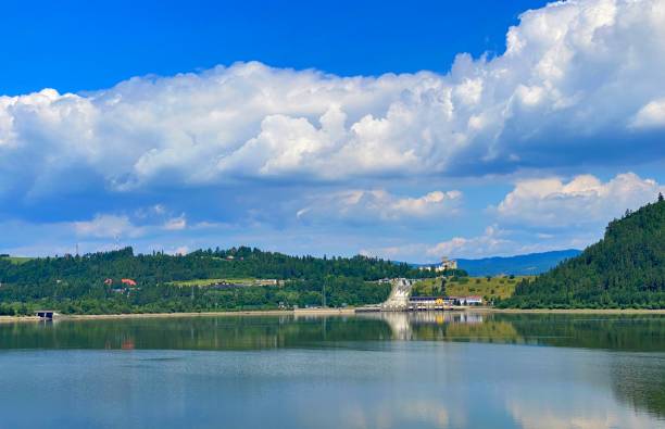 istock Dam on the lake in Poland 1329555355