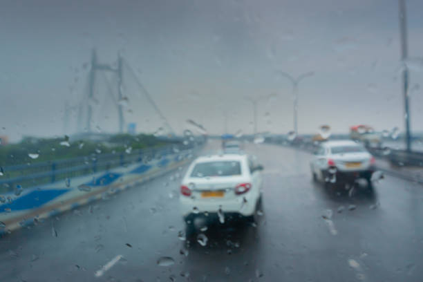 istock Vidyasagar Setu, abstract rainy day 1329559756