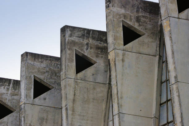 Anglican Cathedral (Trinity Cathedral) - brutalist architecture, Monrovia, Liberia