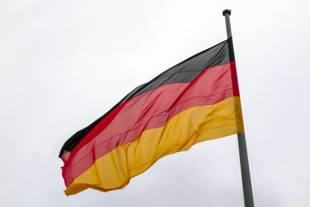 istock National flag of Germany 1329564147