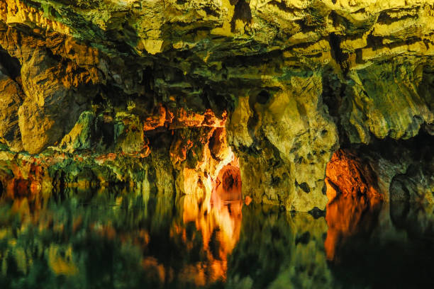 Beautiful Ali Sadr cave near the Hamadan, Iran