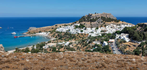 istock Lindos, Rhodes Island, Greece. 1329579255