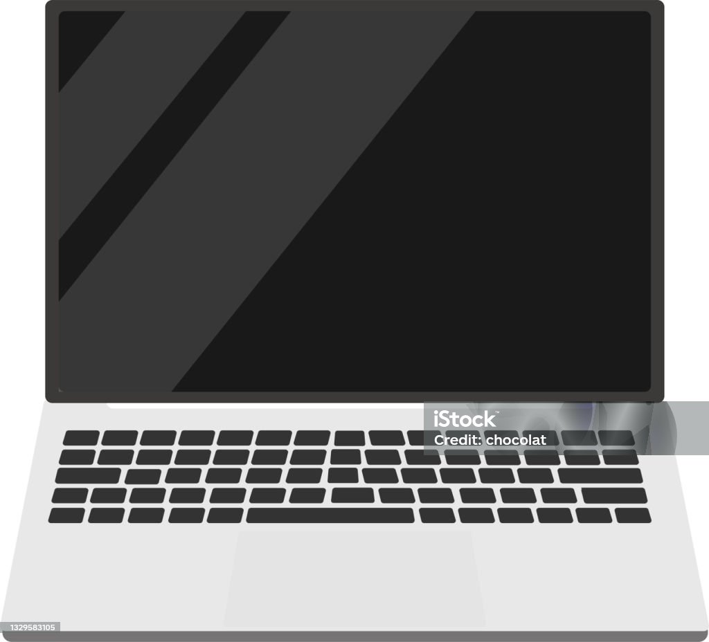 Computer Note Jpg Notepc Stock Illustration - Download Image Now - Business, Computer ...