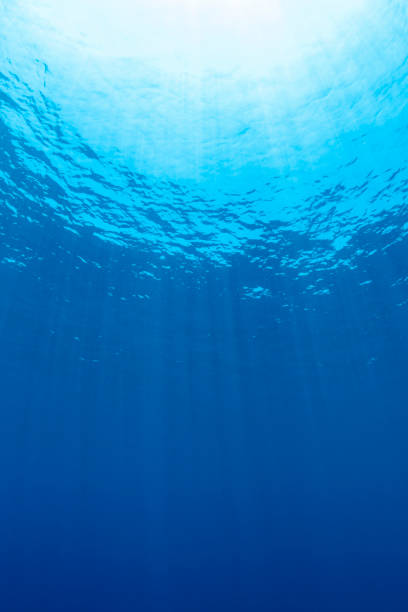 Ocean sunbeam Image of the Pacific ocean and the sunbeam goddess of ocean stock pictures, royalty-free photos & images