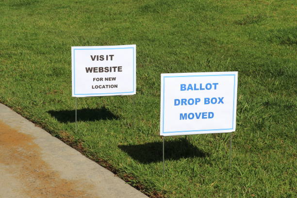 istock Signs of Voter Suppression 1329589300