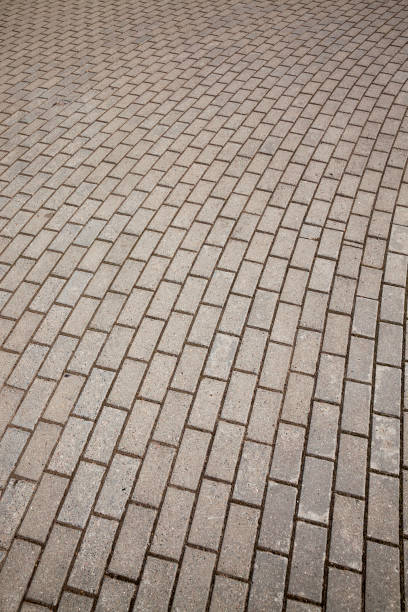 istock concrete tiles on the pedestrian path 1329589389