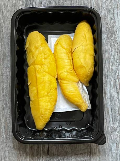 istock The Musang King (Mao Shan Wang) Durian in the box 1329590106