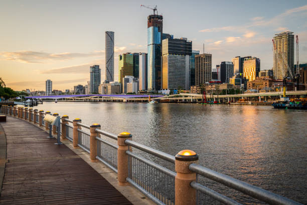 istock Brisbane skyline from South Bank 1329607413