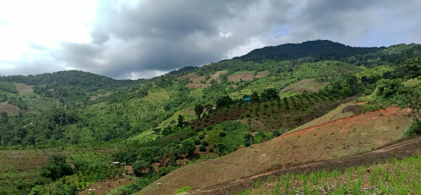 istock The vast mountain ranges in Asia 1329608658