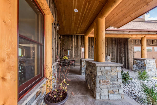 istock Quality materials used on newly constructed house 1329624803