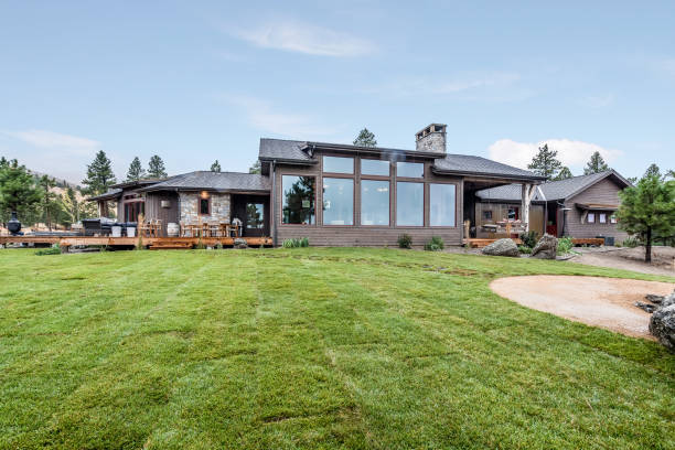 istock New home in Montana with large windows 1329627387