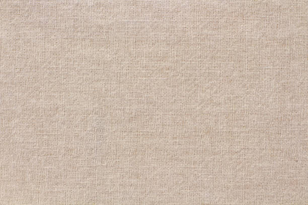 istock Brown cotton fabric cloth texture for background, natural textile pattern. 1329637470
