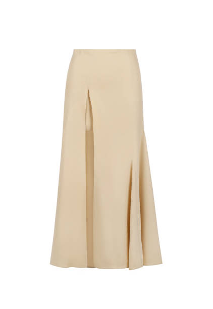istock Yellow women's stylish skirt 1329645446