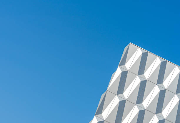 istock Low Angle View Of Building Against Clear Blue Sky 1329645845