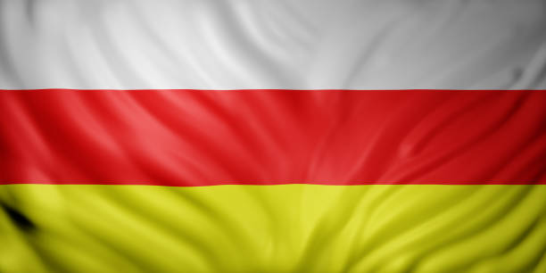 istock South Ossetia flag waving 1329650095