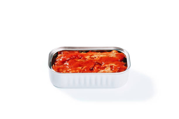 istock Mackerel fillet in tomato sauce 1329655655
