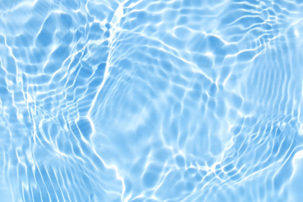 istock clear blue water wave reflections abstract, natural swirl pattern texture background, summer image 1329662441
