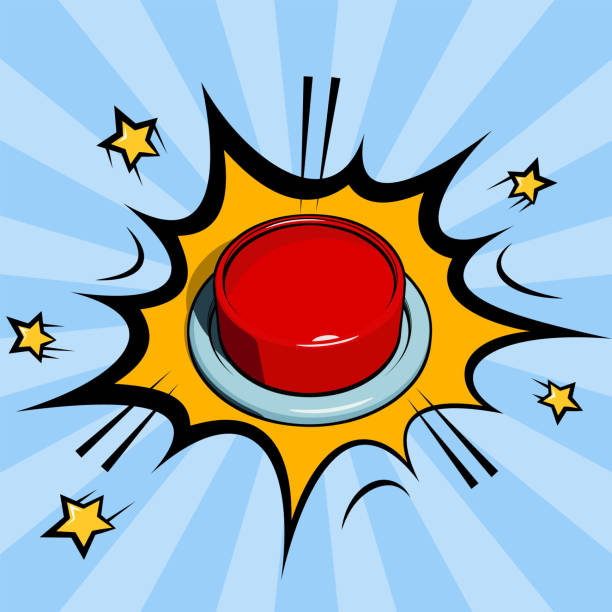 328 Big Red Button Illustrations & Clip Art - iStock | Pressing big red  button