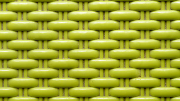istock Chinese seamless pattern on green color plastic screen. Close up. Abstracts and backgrounds. Repeat vector knitted Design and pattern element. Net grid chain pattern cage industrial object. 1329666859