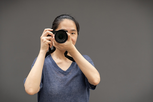 Women Photographer Photographing