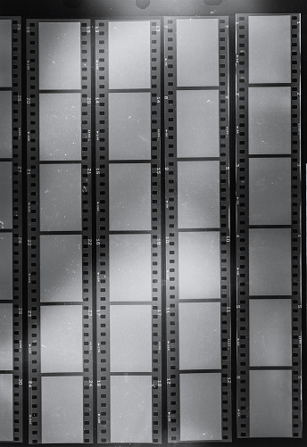cool photo placeholder, real macro photo of 35mm contact sheet.