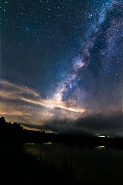 istock beautiful milky way in Thailand 1329686862