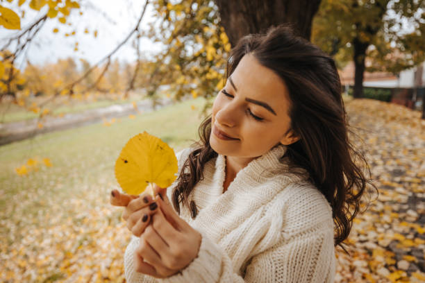 istock Admiring autumn nature 1329689194