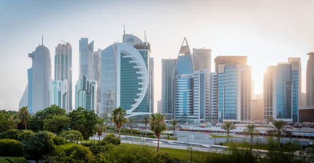 City Skyline and buildings - Doha, Qatar