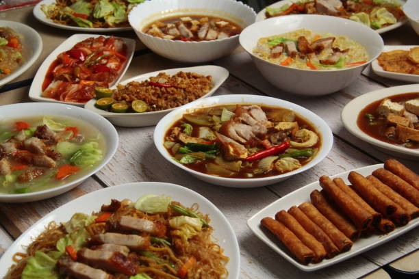istock Assorted freshly cooked FIlipino food 1329698321