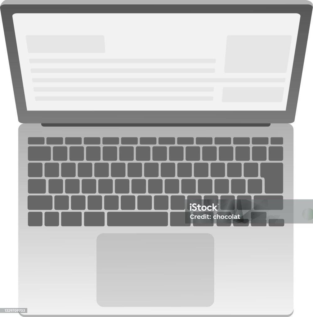 Note Type Pc Note Pc Stock Illustration - Download Image Now - Business, Computer ...