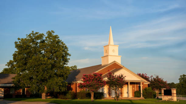istock Non-Denominational Church at Sun Set 1329719815