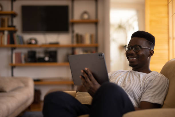 istock Adult man, writing down his thoughts. 1329742034