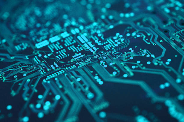 istock close-up of electronic components, electronic board. 1329745524