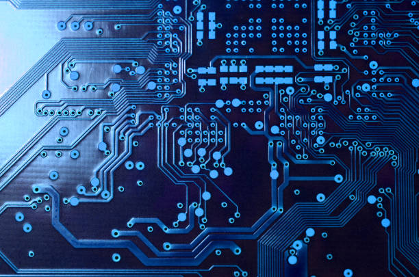 istock close-up of electronic components, electronic board. 1329745529