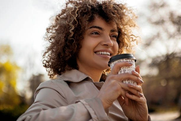 istock Drinking a takeaway cup of coffee 1329751752
