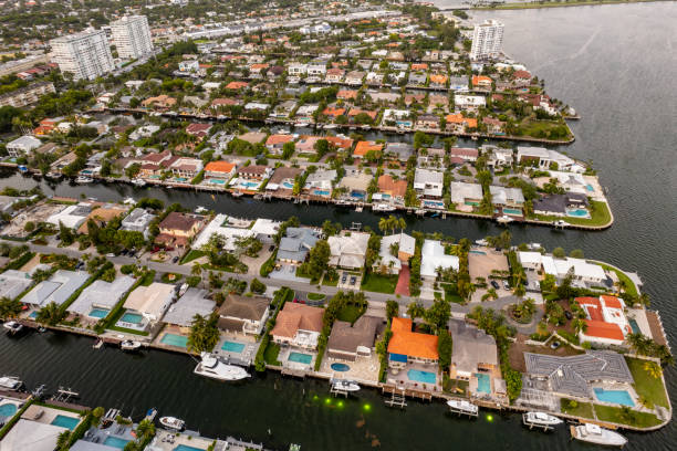 istock Luxury waterfront homes San Souci Estates North Miami FL 1329752215