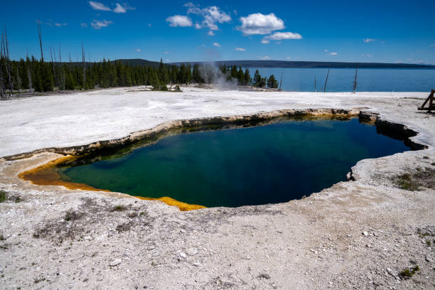 istock Abyss Pool in Yellowstone National Park 1329754332