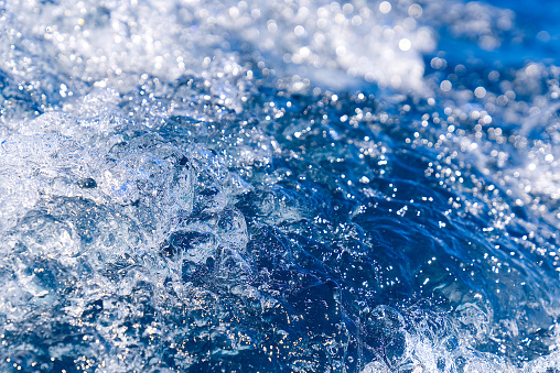 1304572345 istock Agua de mar azul abstracta con ola blanca para el fondo. Mar adr�tico, mar mediterr�neo azul. 1329760884