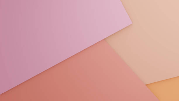 istock Multi Layered 3D illustration in a pastel color palette 1329770449