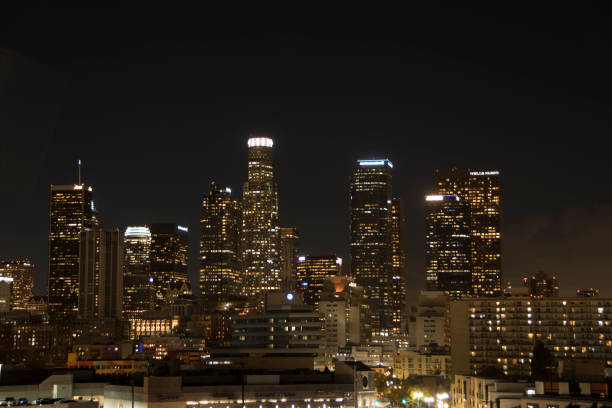 istock Downtown Los Angeles At Sunset DTLA 1329775538