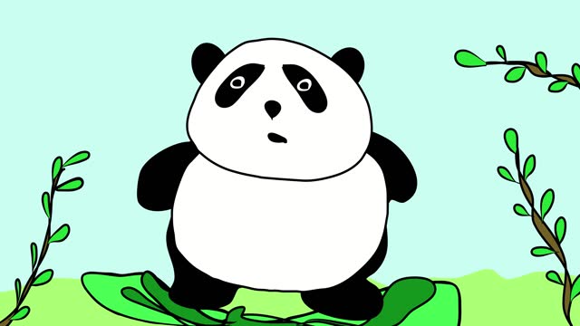 Panda Cartoon Stock Videos and Royalty-Free Footage - iStock
