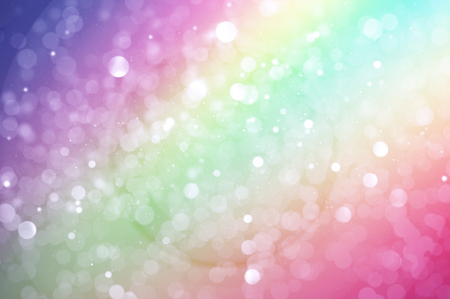 Rainbow sparkling background