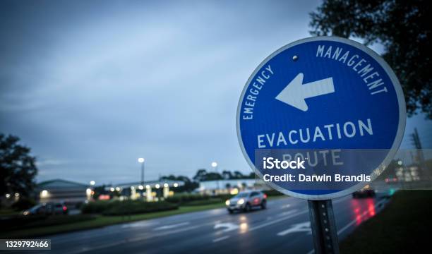 Hurricane Evacuation Route Stock Photo - Download Image Now - Hurricane - Storm, Natural Disaster, Evacuation
