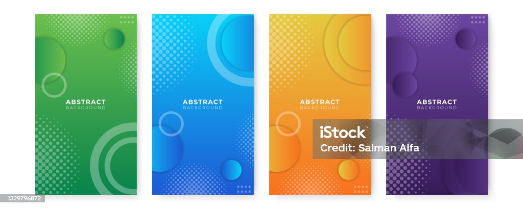 Abstract Background For Post Template Social Media Post Collection Gradient Liquid Abstract ...