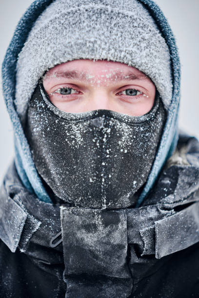 istock MAn's face covered with frost in winter 1329803064