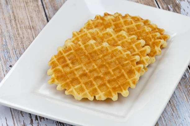 istock close-up wafers on a table 1329815597