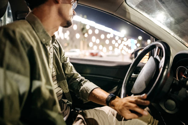 istock The man behind the wheel 1329826542