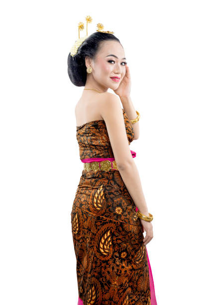 istock Asian woman with Java traditional dance costume 1329828153