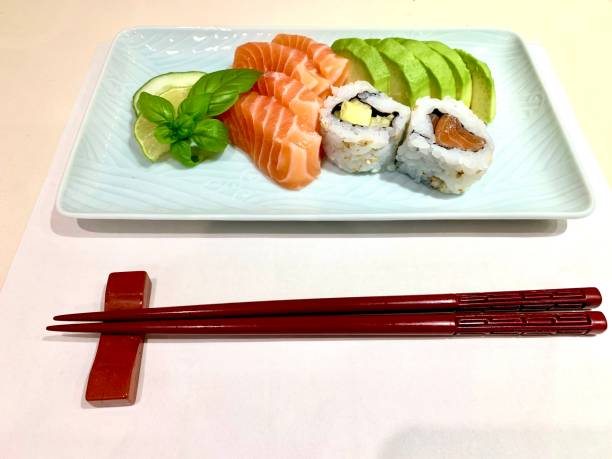 Sushi and sashimi